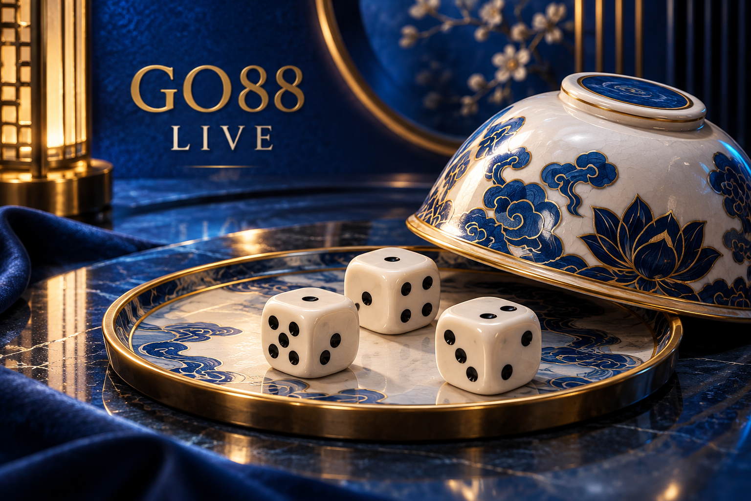 Minh hoạ Tài Xỉu và trò chơi xúc xắc GO88